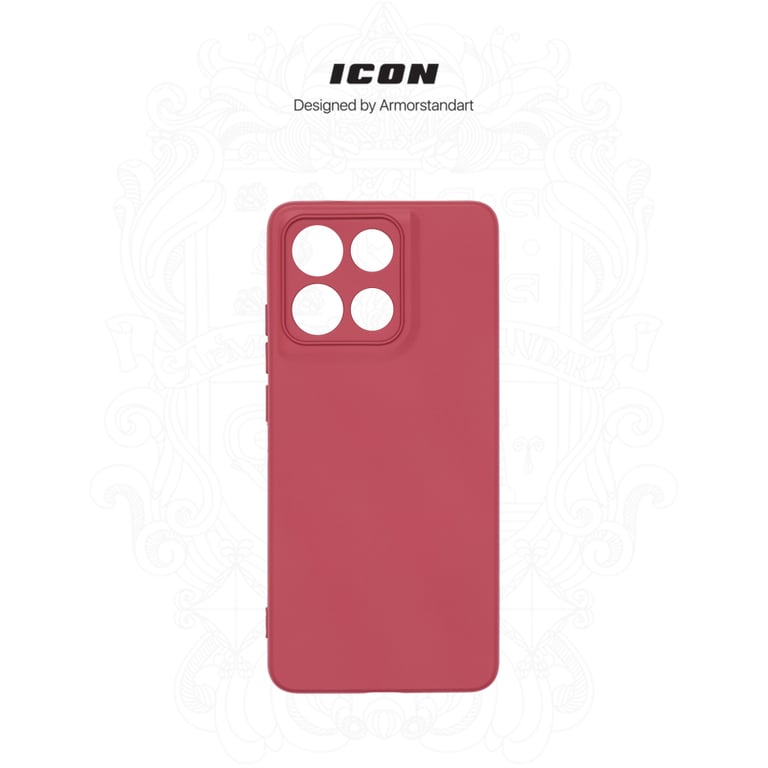 Чохол до мобільного телефона Armorstandart ICON Motorola G86 Power 5G Camera cover Dark Red (ARM87037) - фото 3