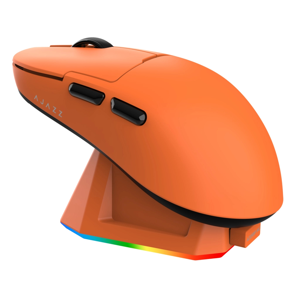 Мишка Ajazz AJ159P MC Wireless/Bluetooth/USB Charging Dock Orange (AJ159P-MC-Orange) - фото 1