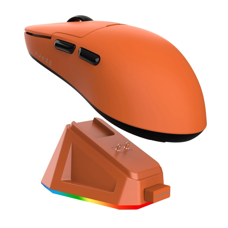 Мишка Ajazz AJ159P MC Wireless/Bluetooth/USB Charging Dock Orange (AJ159P-MC-Orange) - фото 2