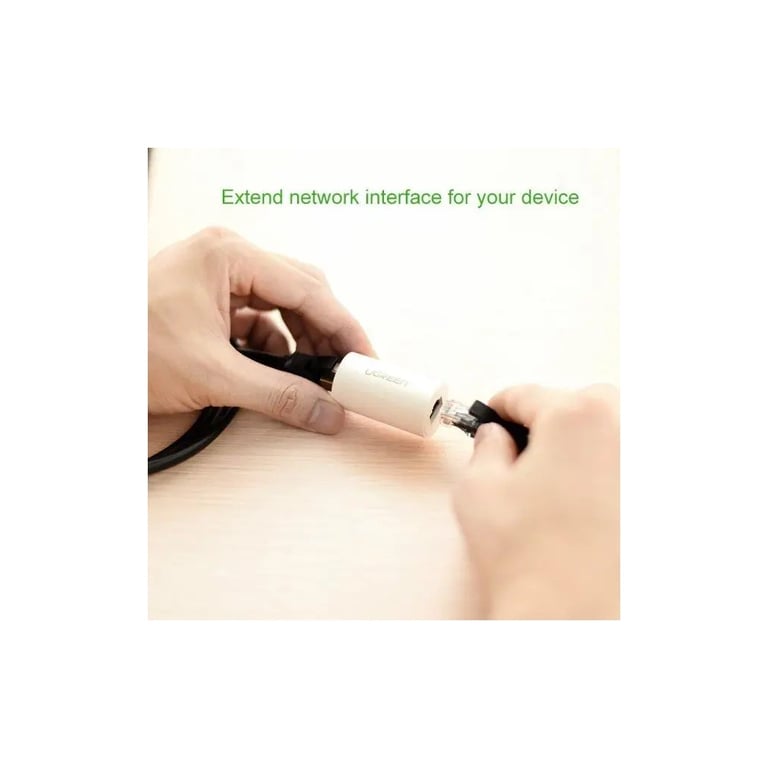 Зрощувач RJ-45 NW116 Ethernet Connector White Ugreen (20391) - фото 6