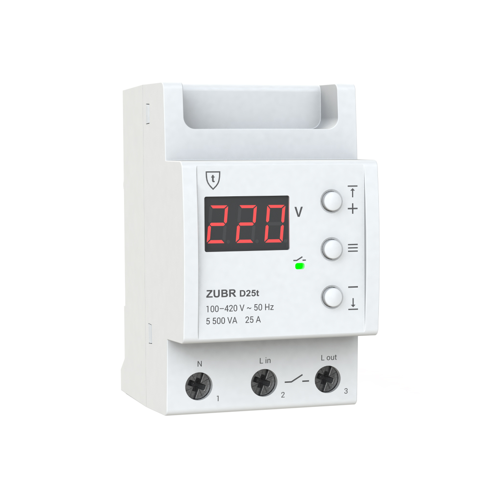 Реле напруги ZUBR D25t (4820120220449) - фото 1