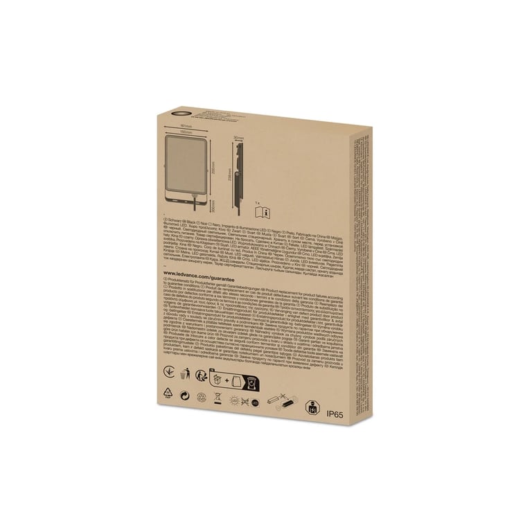 Прожектор LEDVANCE FL ESSENTIAL 50W 830 BK IP65 (4058075768116) - фото 7