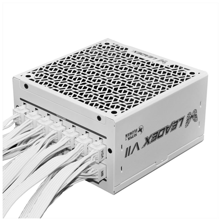 Блок живлення Super Flower 1000W LEADEX VII XP PRO SERIES WHT (SF-1000F14XP WHITE) - фото 7