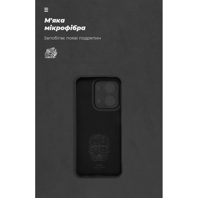 Чохол до мобільного телефона Armorstandart ICON Xiaomi Redmi 15C 4G (GL) / Poco C85 4G (GL) Camera cover Black (ARM88326) - фото 4