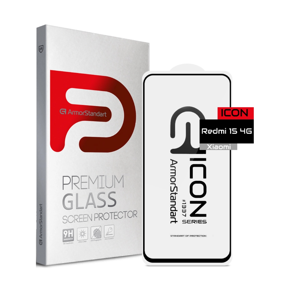 Скло захисне Armorstandart Icon Xiaomi Redmi 15 4G (ARM85412) Скло захисне Armorstandart Icon Xiaomi Redmi 15 4G (ARM85412)