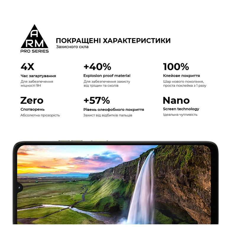 Скло захисне Armorstandart Pro Motorola G06 4G / G06 Power 4G (ARM89055) - фото 5