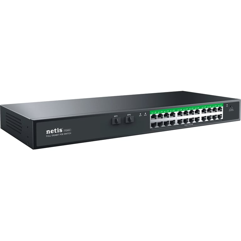 Комутатор мережевий Netis P124GC - фото 2