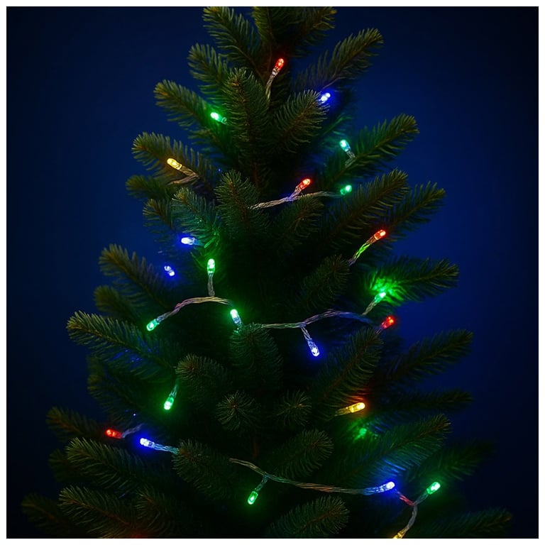 Гірлянда ColorWay LED 100 10м (8 функцій) різнокольорова (прозорий кабель) USB (CW-G-100L10UTMC) - фото 3