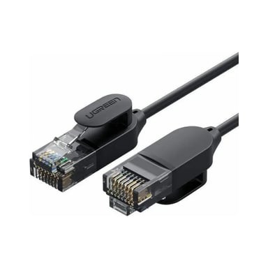 Патч-корд 3м, UTP cat 6 RJ-45 COPPER black Ugreen (U_70653) - фото 1