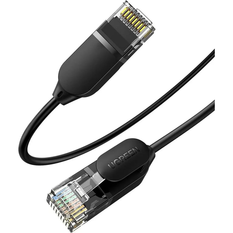 Патч-корд 1.5м, UTP cat 6 RJ-45 COPPER black Ugreen (U_70333)