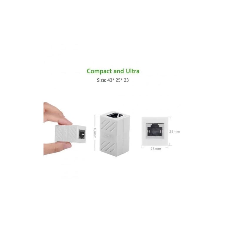 Зрощувач RJ45 8P8C White Ugreen (U_20311) - фото 7