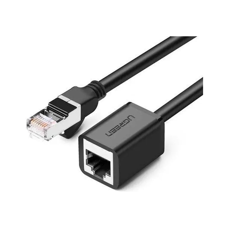 Патч-корд 5м F/UTP cat 6 RJ-45 extension black Ugreen (U_11283) - фото 2