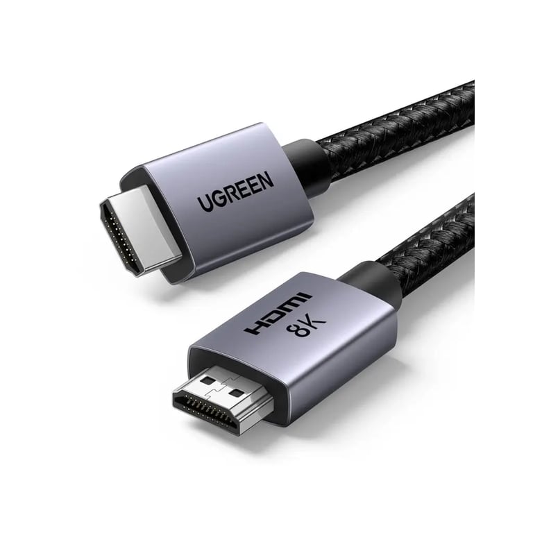 Кабель мультимедійний HDMI M to HDMI M 2.0m 8K black Ugreen (25910) - фото 3