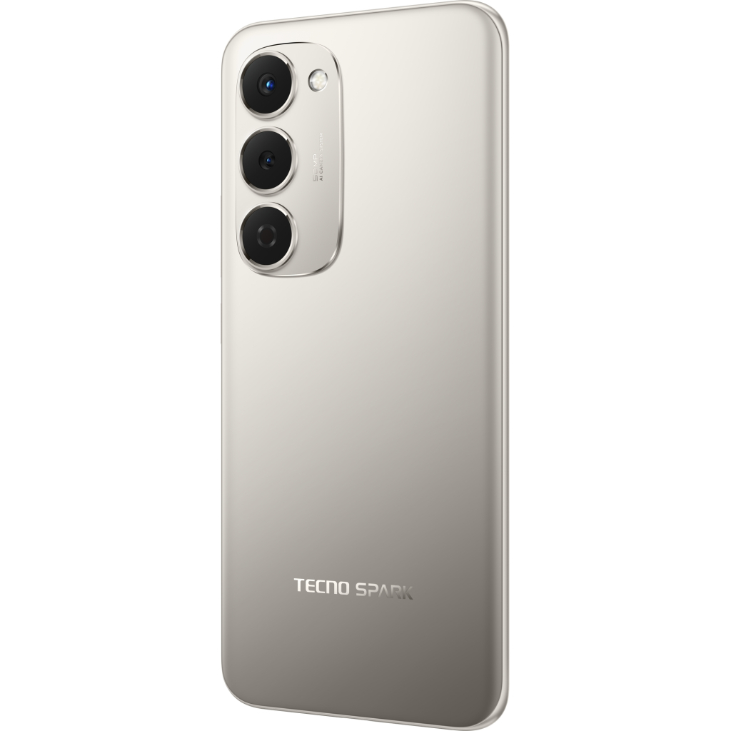 Мобільний телефон Tecno Spark 40 Pro+ 8/256Gb Moon Titanium (4894947096358) - фото 10 Мобільний телефон Tecno Spark 40 Pro+ 8/256Gb Moon Titanium (4894947096358) - фото 10