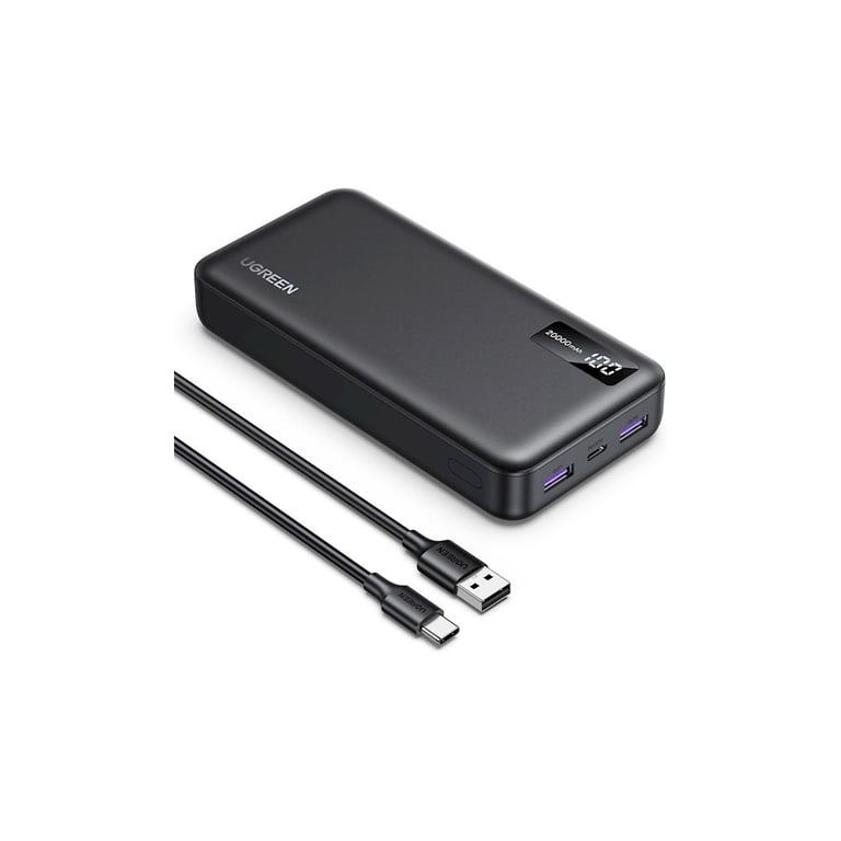 Батарея універсальна Ugreen 20000 mAh 22.5W Black (U_25683) - фото 1