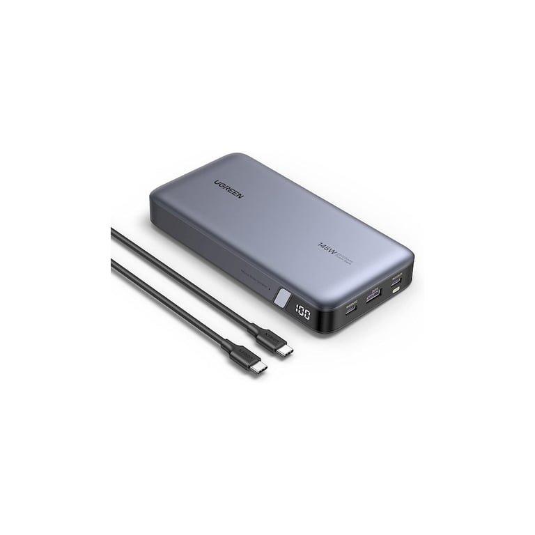 Батарея універсальна Ugreen 25000 mAh 145W Fast Charging Space Gray (U_90597A) - фото 1