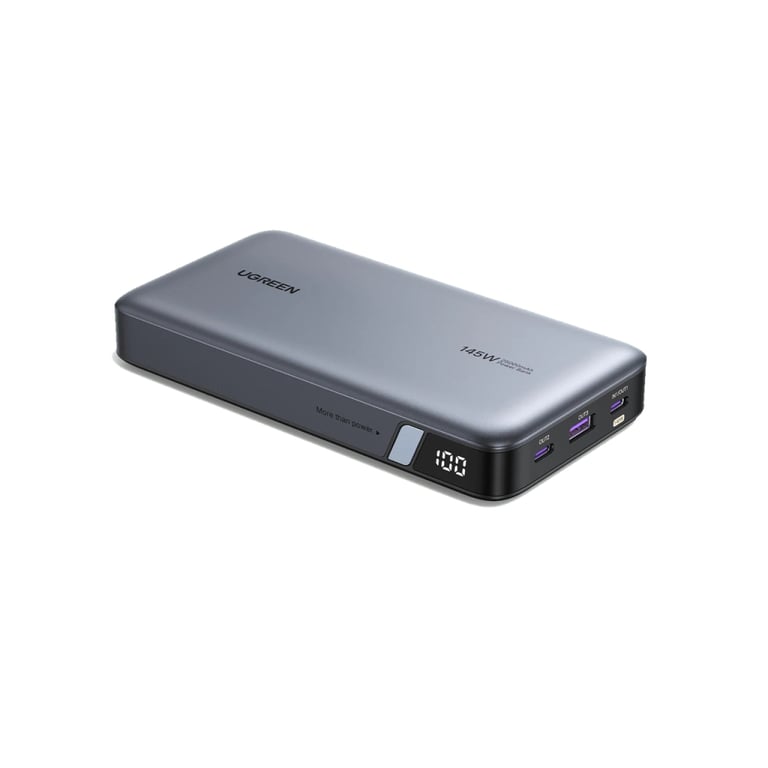 Батарея універсальна Ugreen 25000 mAh 145W Fast Charging Space Gray (U_90597A) - фото 2