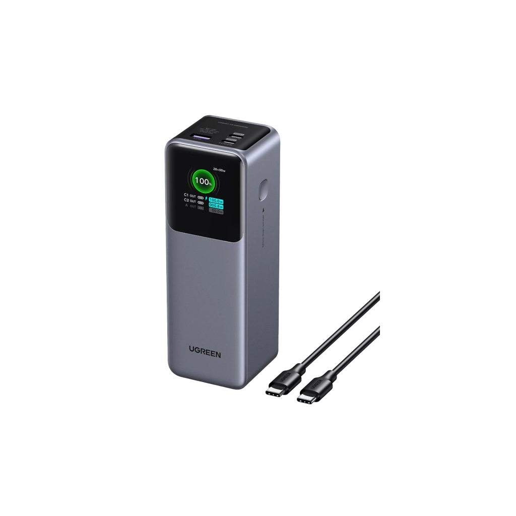Батарея універсальна Ugreen 25000 mAh 200W Fast Charging Space Gray (U_35525B) - фото 2 Батарея універсальна Ugreen 25000 mAh 200W Fast Charging Space Gray (U_35525B) - фото 2