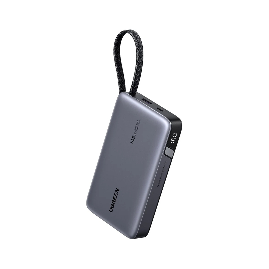Батарея універсальна Ugreen 20000 mAh 145W Fast Charging Cable Space gray (U_55992B) - фото 1 Батарея універсальна Ugreen 20000 mAh 145W Fast Charging Cable Space gray (U_55992B) - фото 1