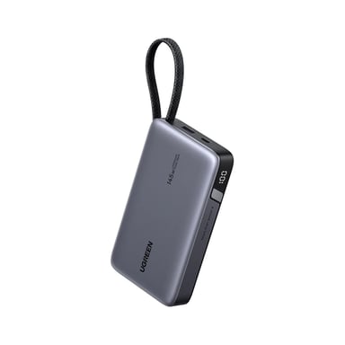 Батарея універсальна Ugreen 20000 mAh 145W Fast Charging Cable Space gray (U_55992B) - фото 1