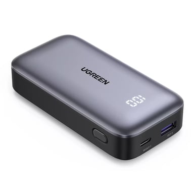Батарея універсальна Ugreen 10000 mAh 30W Fast Charging Grey-black (U_25185) - фото 1