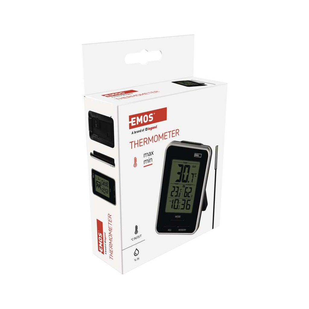 Термо-гігрометр EMOS E0121 - фото 11 Термо-гігрометр EMOS E0121 - фото 11