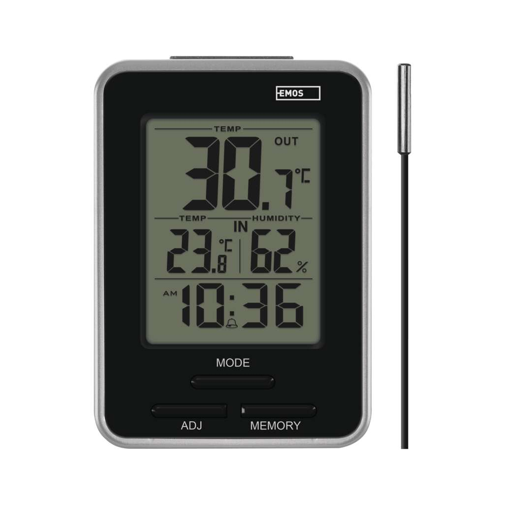 Термо-гігрометр EMOS E0121 - фото 2 Термо-гігрометр EMOS E0121 - фото 2