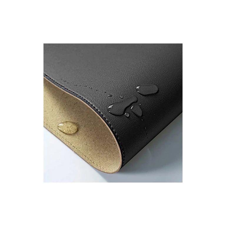 Килимок для мишки Xiaomi MiiiW Leather Cork M Black (MWMLV01-PMP01-M) - фото 3