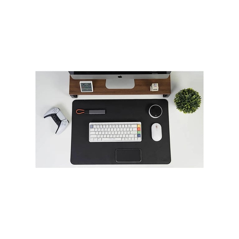 Килимок для мишки Xiaomi MiiiW Leather Cork M Black (MWMLV01-PMP01-M) - фото 5