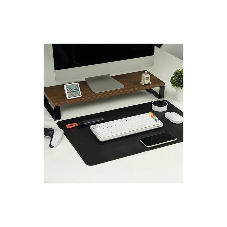 Килимок для мишки Xiaomi MiiiW Leather Cork M Black (MWMLV01-PMP01-M) - фото 7