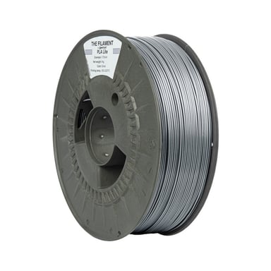 Пластик для 3D-принтера The Filament PLA Lite 1.75mm SILVER 1kg (TF-24234) - фото 1