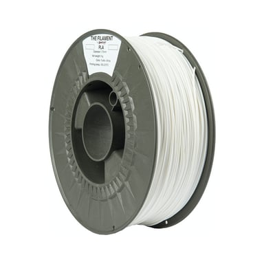 Пластик для 3D-принтера The Filament PLA 1.75mm 1kg TRAFFIC WHITE (TF-24001) - фото 1