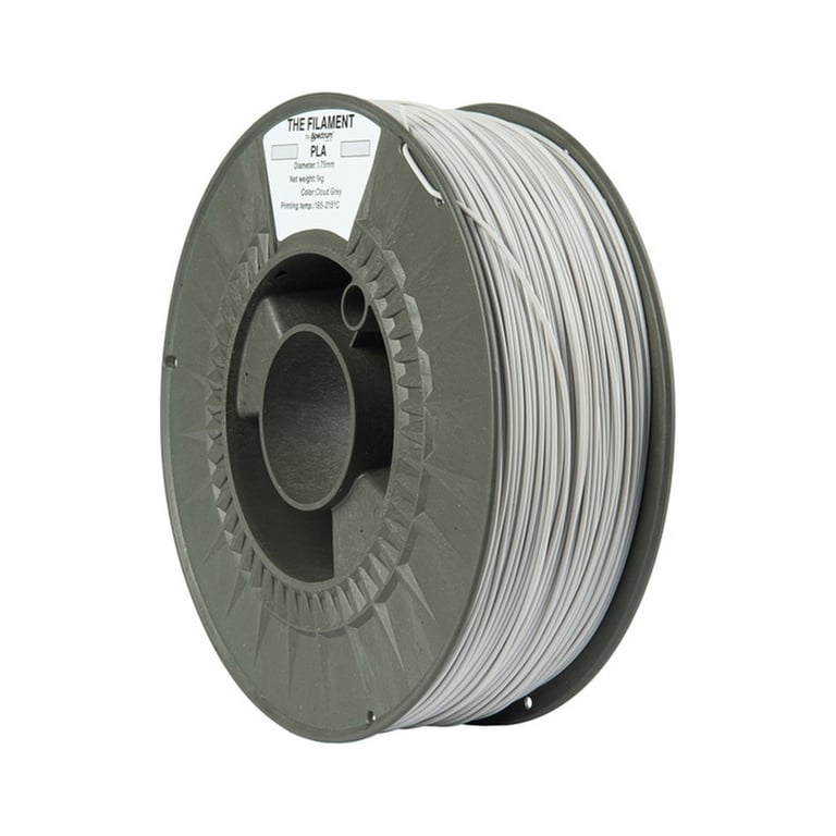 Пластик для 3D-принтера The Filament PLA 1.75mm 1kg CLOUD GREY (TF-24003) - фото 1