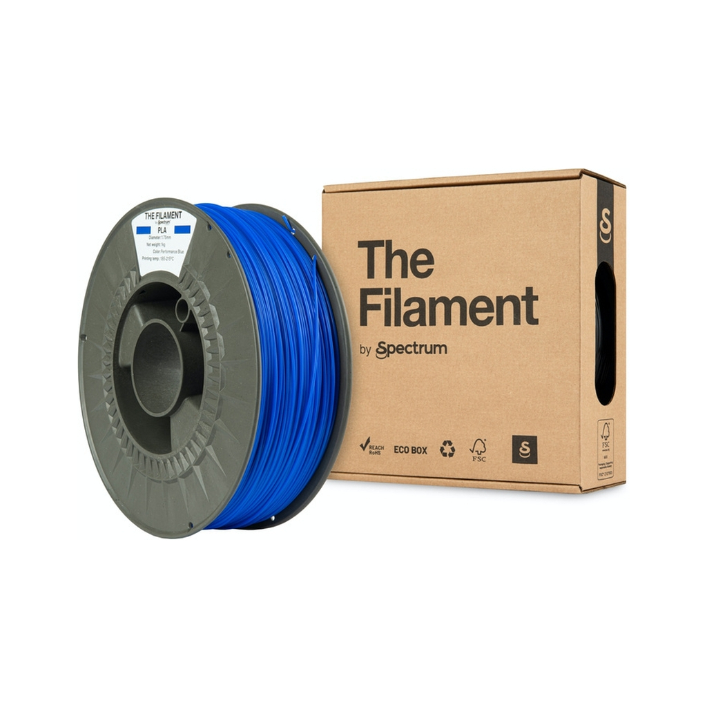 Пластик для 3D-принтера The Filament PLA 1.75mm 1kg PERFORMANCE BLUE (TF-24004) - фото 3 Пластик для 3D-принтера The Filament PLA 1.75mm 1kg PERFORMANCE BLUE (TF-24004) - фото 3