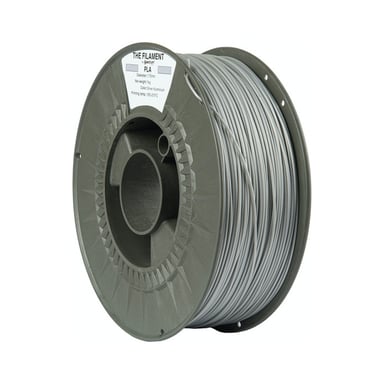 Пластик для 3D-принтера The Filament PLA 1.75mm 1kg SILVER ALUMINIUM (TF-24006) - фото 1
