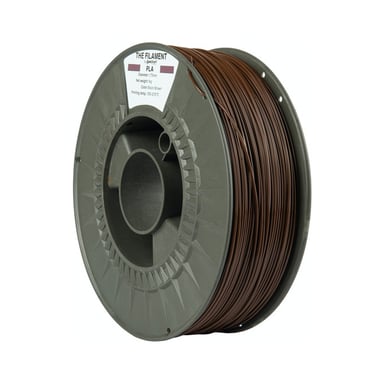 Пластик для 3D-принтера The Filament PLA 1.75mm 1kg BISON BROWN (TF-24010) - фото 1