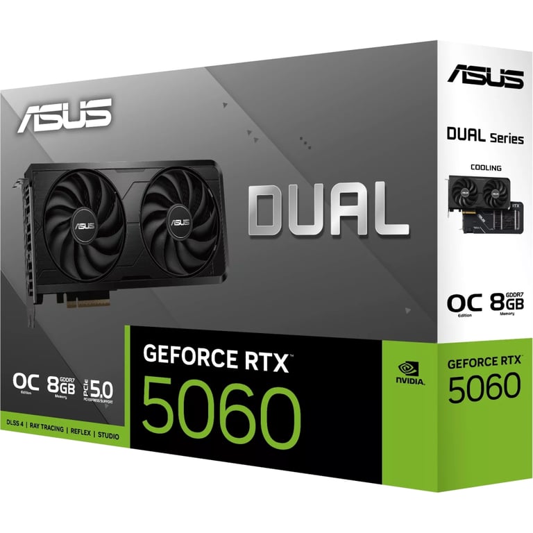Відеокарта ASUS GeForce RTX5060 8Gb DUAL OC EVO (DUAL-RTX5060-O8G-EVO) - фото 4