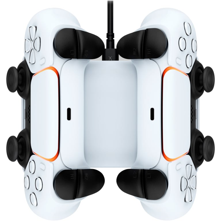Зарядний пристрій HyperX ChargePlay Duo для PS5 DualSense White (51P68AA) - фото 2