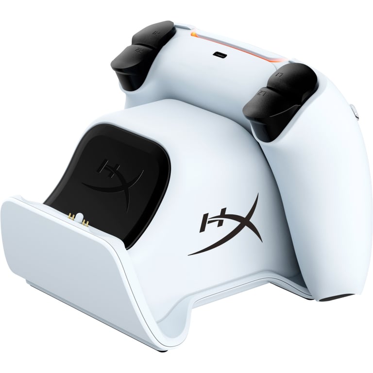 Зарядний пристрій HyperX ChargePlay Duo для PS5 DualSense White (51P68AA) - фото 3