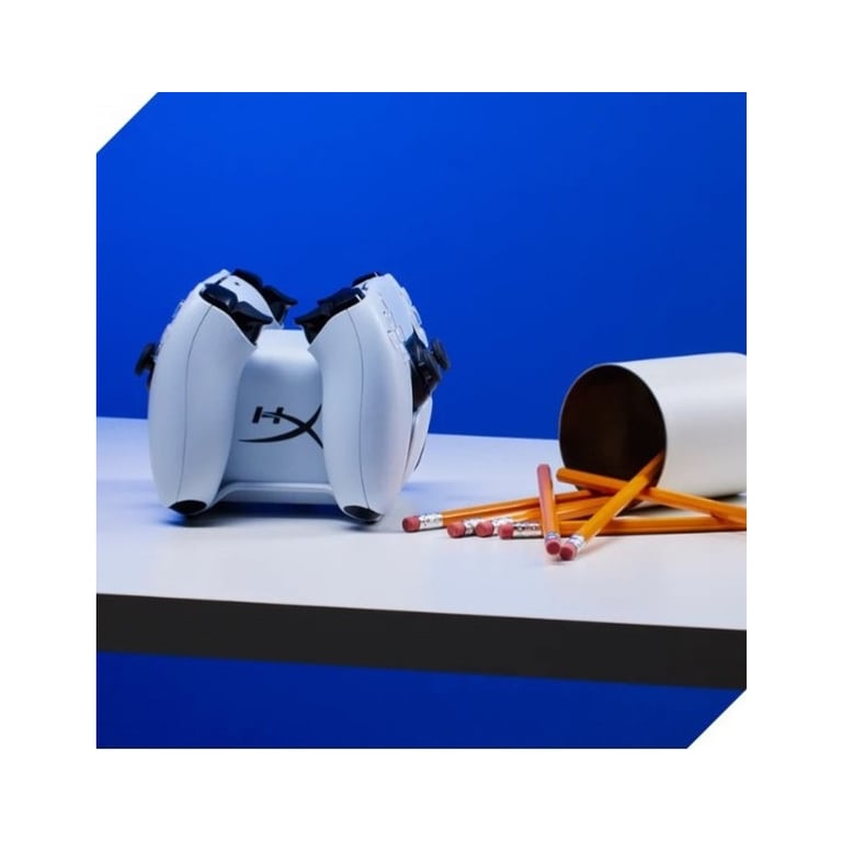 Зарядний пристрій HyperX ChargePlay Duo для PS5 DualSense White (51P68AA) - фото 8