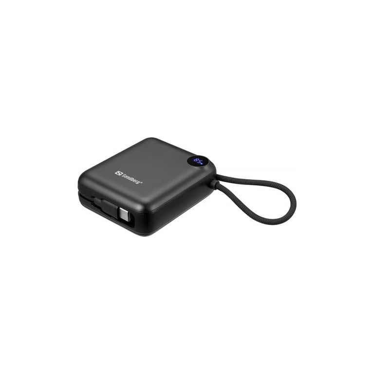 Батарея універсальна Sandberg 10000mAh PD/3.1/20W, QC/3.0, USB-C In/Out, with 2 cables USB-C (421-26) - фото 4