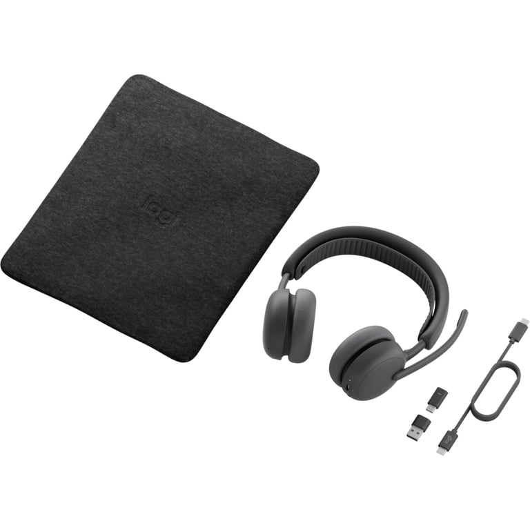 Навушники Logitech Zone Wireless 2 ES for Business Graphite (981-001512) - фото 5