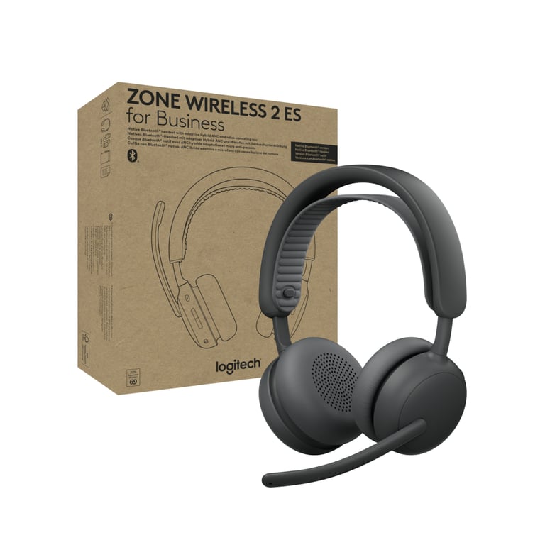 Навушники Logitech Zone Wireless 2 ES for Business Graphite (981-001512) - фото 6