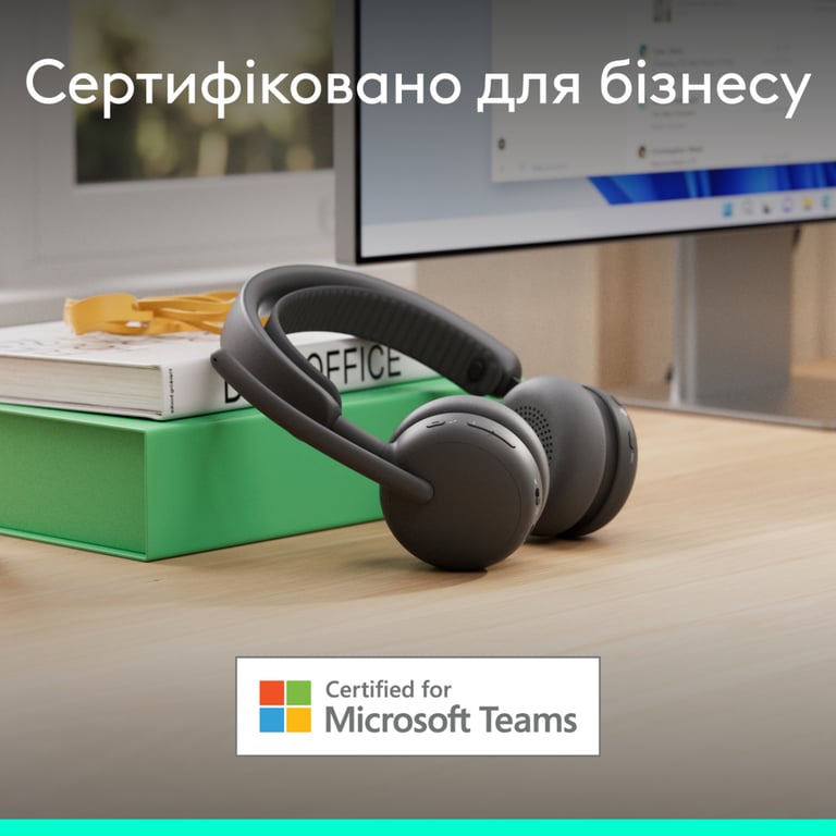 Навушники Logitech Zone Wireless 2 ES for Business Graphite (981-001512) - фото 7