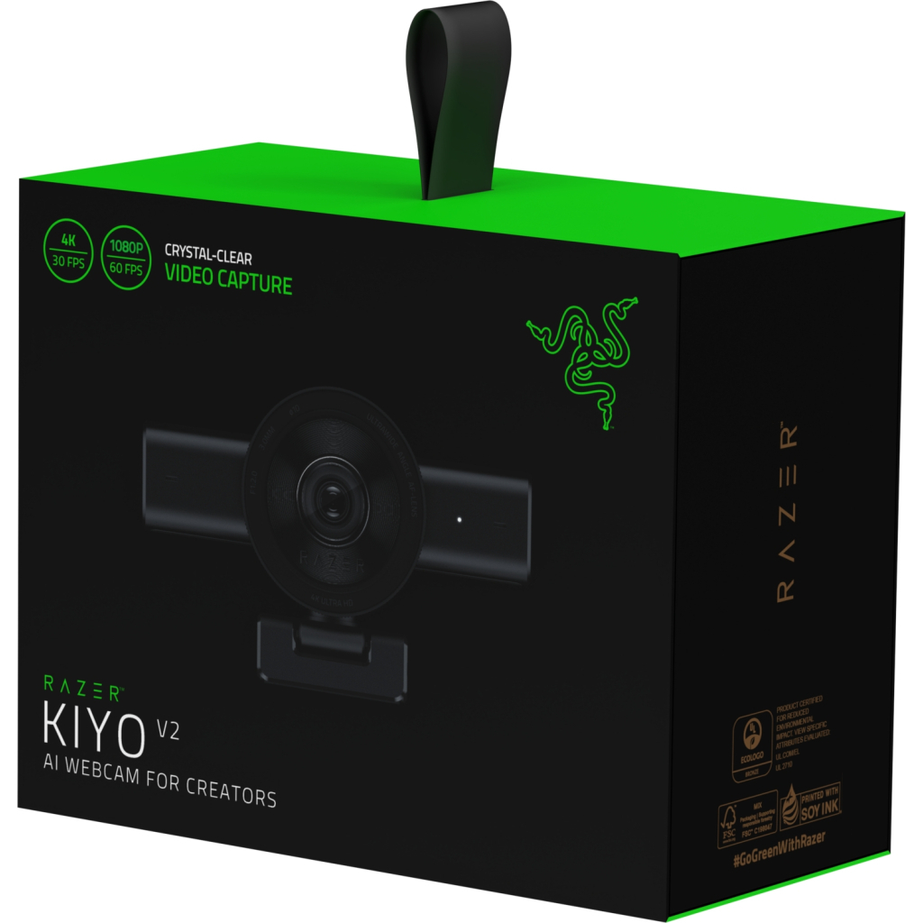 Веб-камера Razer Kiyo V2 (RZ19-05370100-R3M1) - фото 7 Веб-камера Razer Kiyo V2 (RZ19-05370100-R3M1) - фото 7