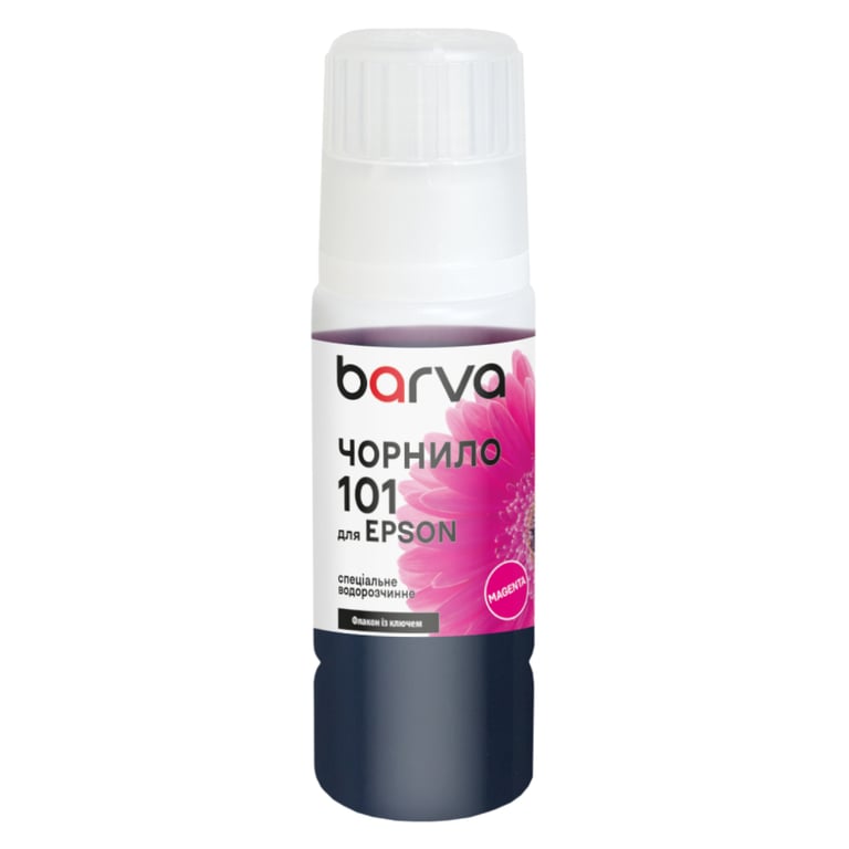 Чорнило Barva Epson 101 70 мл, Magenta, OneKey, water-soluble (E101-600e) - фото 1