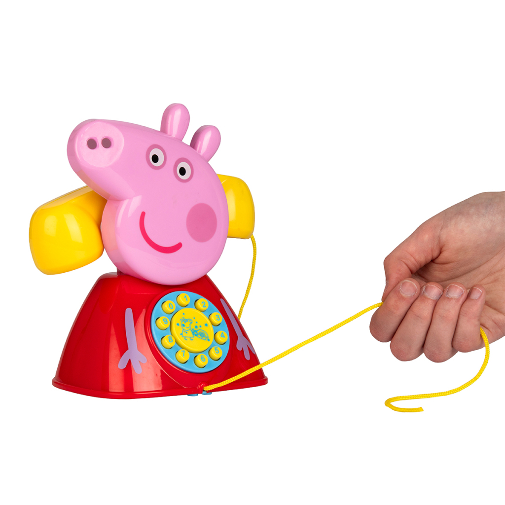 Розвиваюча іграшка Peppa Pig каталка Телефон Пеппи (1684687) - фото 4 Розвиваюча іграшка Peppa Pig каталка Телефон Пеппи (1684687) - фото 4
