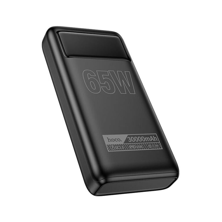 Батарея універсальна HOCO 30000mAh Apollo PD/65W QC/3.0 Black (DB81 / 714720) - фото 4