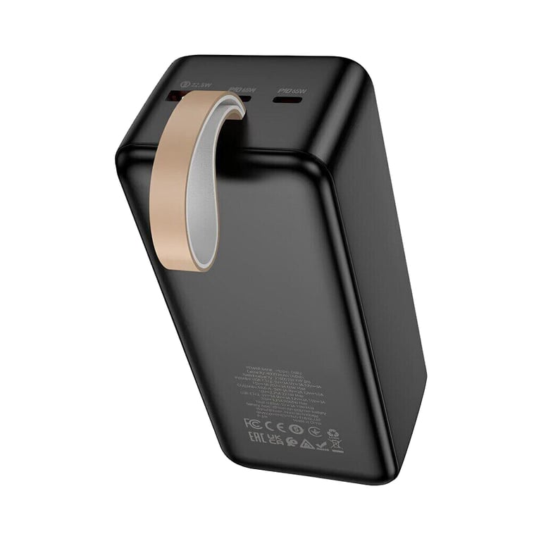 Батарея універсальна HOCO 40000mAh Aquila PD/3.0/65W QC/3.0 Black (DB82 / 714726) - фото 2