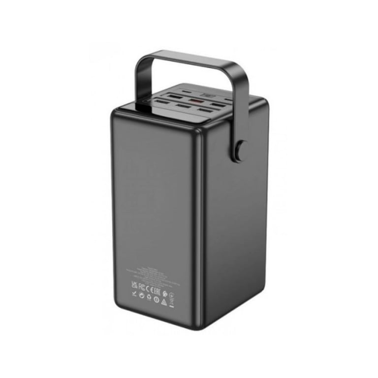 Батарея універсальна HOCO 100000mAh Endure 22.5W PD, QC, LED Lamp, Black (DB03 / 714721) - фото 2